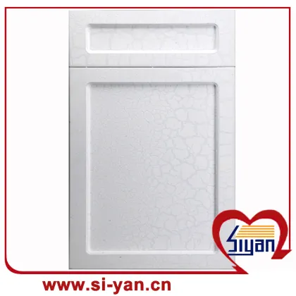 Pvc faced mdf custom cabinet doors