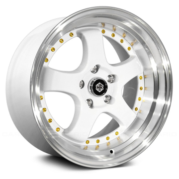 Deep lip polished rims Work S1 design wheel