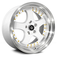 Jantes polidas com lábio profundo Work S1 design wheel