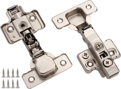 Best Price Bathroom Self-Closing Overlay Door Hinges: Mepla Clip-On Soft-Closing Hinge