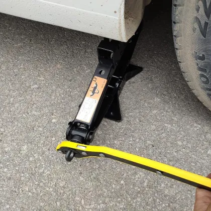 Auto Labor-Saving Tire Repair Kit: Wrench and Jack Tool