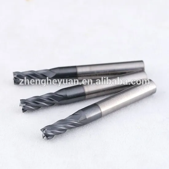 ZHY Made in china Manufacturer of solid carbide end mills milling