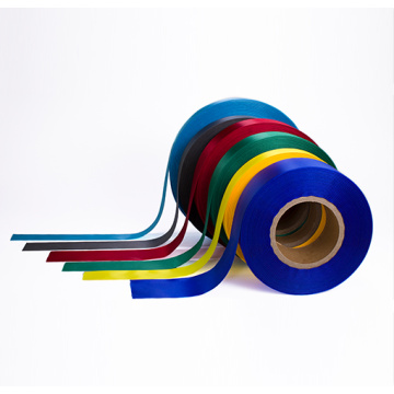 colorful slit edge polyester satin ribbon