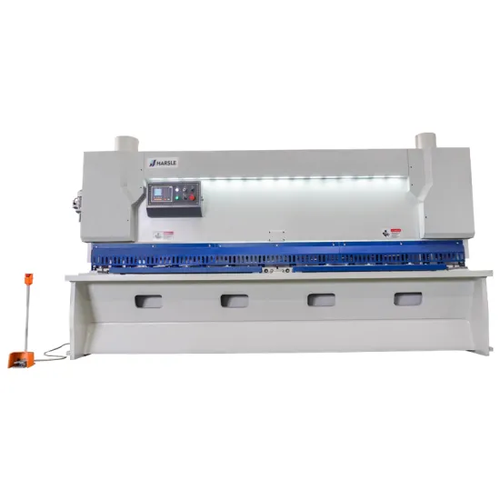 Top Level E21S Guillotine QC11K 10X3200mm Shearing Machine For Sale