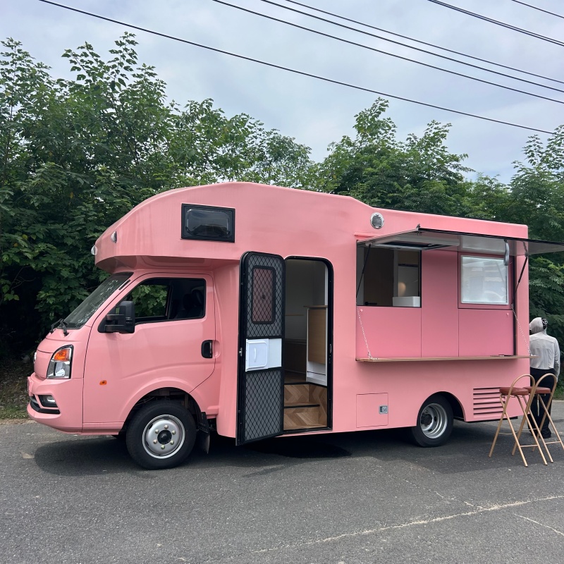 Empanadas Food Truck, Fried Savory Empanada Street Food Cart