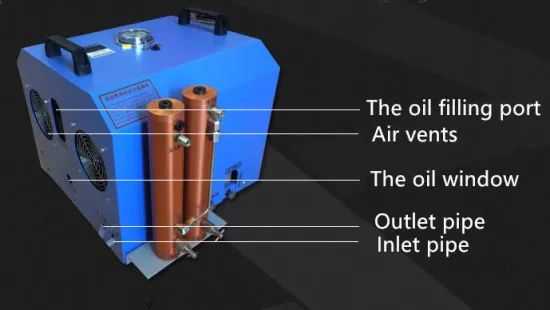 High Pressure 300bar Diving and Paintball Air Compressor