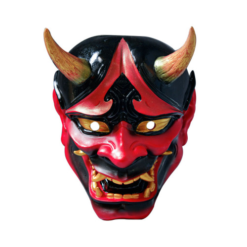 Máscara japonesa de cosplay de resina demoníaca Hannya