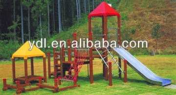 Kids combination wooden slide