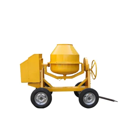 TDCM500-DW Tilt Drum Concrete Mixer Machine - Construction Equipment