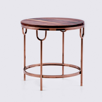 Goolee Durable Metal Simple Design End Table With Coffee Table Set