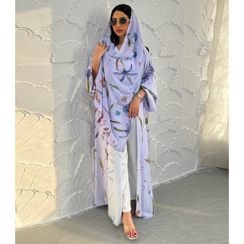 Garbaha hore ee Ubaxa Daabacan ee Abaya Matching