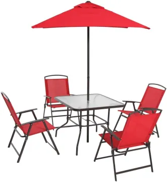 Leisure Outdoor Folding Chair and Table Set for Camping