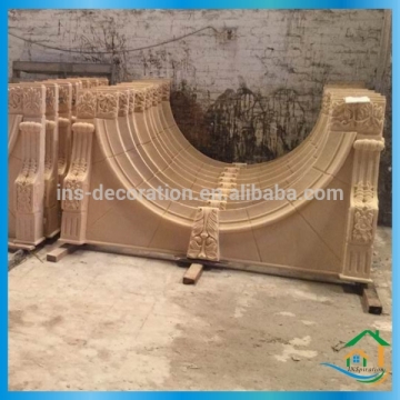 Cast stone frame moulding