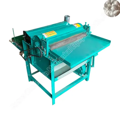 Manual Wool Machines Cotton Roll Carding Machine