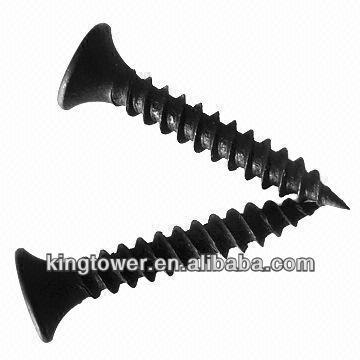 High Quality Bugle Head Phillips Collated Black Drywall Screws