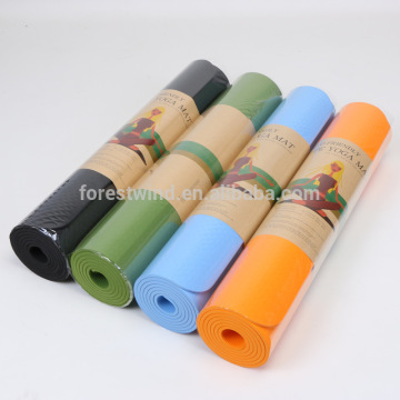 Factory Price Customized PVC Solid Color Natural Yoga Mat