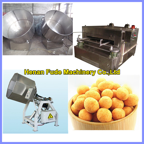 peanut coating machine, flour coated peanut machine