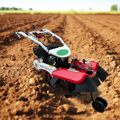 New Micro-tiller 2-Wheel Agricultural Machinery: Ridge Support Ditching Cultivator