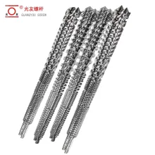 এক্সট্রুডারের জন্য প্যালেটিং এক্সট্রুডার খুচরা যন্ত্রাংশের জন্য সমান্তরাল টুইন স্ক্রু ব্যারেল