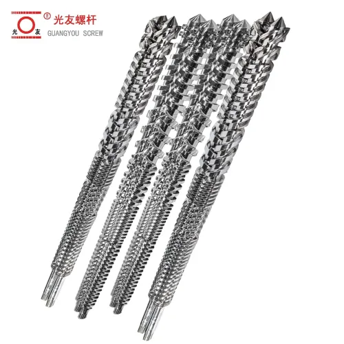 Parallel twin screw barrel para sa pelleting extruder ekstrang bahagi para sa extruder