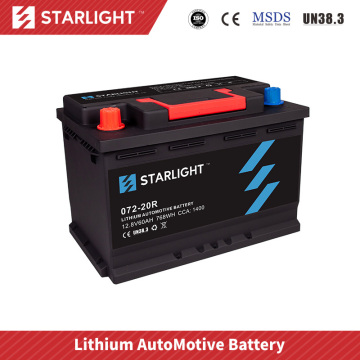 12V 072-20 LiFePO4-autobatterij (standaardtype)