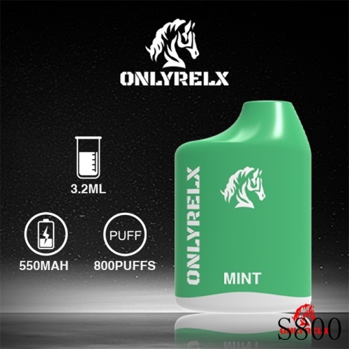 Onlyrelx Ecigs Durable flavors disposable vape 800puffs onlyrelx Factory