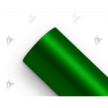 Matte Chrom Metallic Green Car Wrap Film 1.52*18m