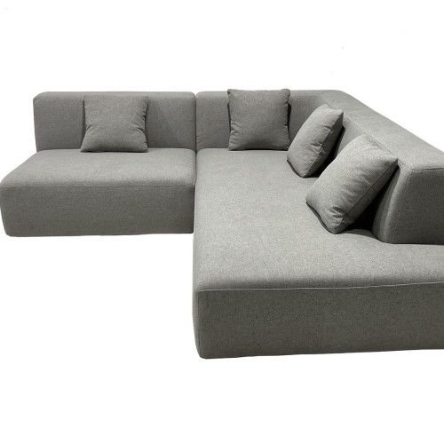 Sofa Fabrik Berbentuk L Itali Moden