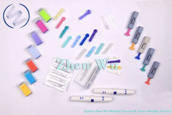 sterile steel blood lancet