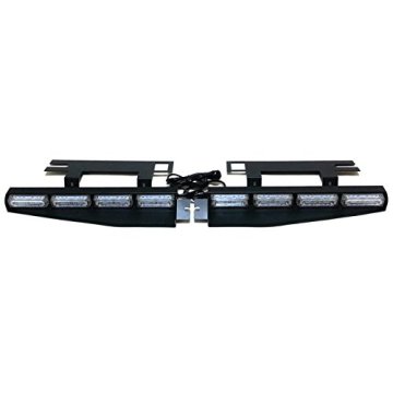 HTAUTO 12V 32W 16LED SUN TROURBO STROBE para barras de luz de viseira de veículos de emergência