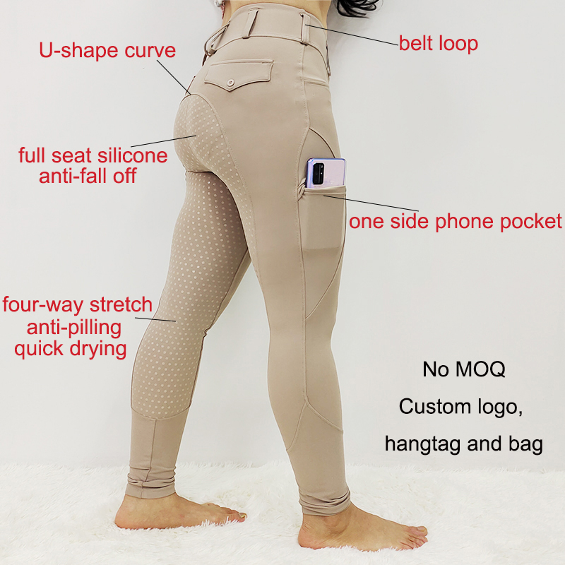 High Waist Equestrian Breeches