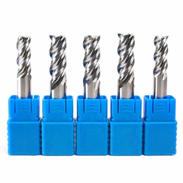 High-Quality Carbide Lathe End Mill with 4 Flutes: Ideal for Aluminum Cutting on CNC Machines