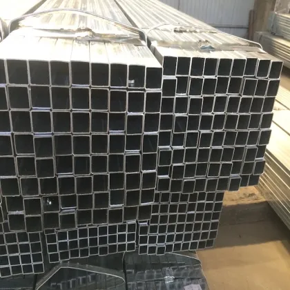 DN20 Ms Pipe Mild Steel Galvanized Square Pipes