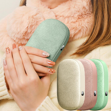 เครื่องทำความร้อนกราฟีนชาร์จ USB Mini Plush กับ Power Bank สำหรับมือที่อบอุ่น