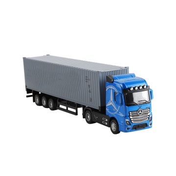 1:32 Scale Sound and Light Pullback Car Toy Tractor Heavy Truck Engineering Transport Vehicle Model