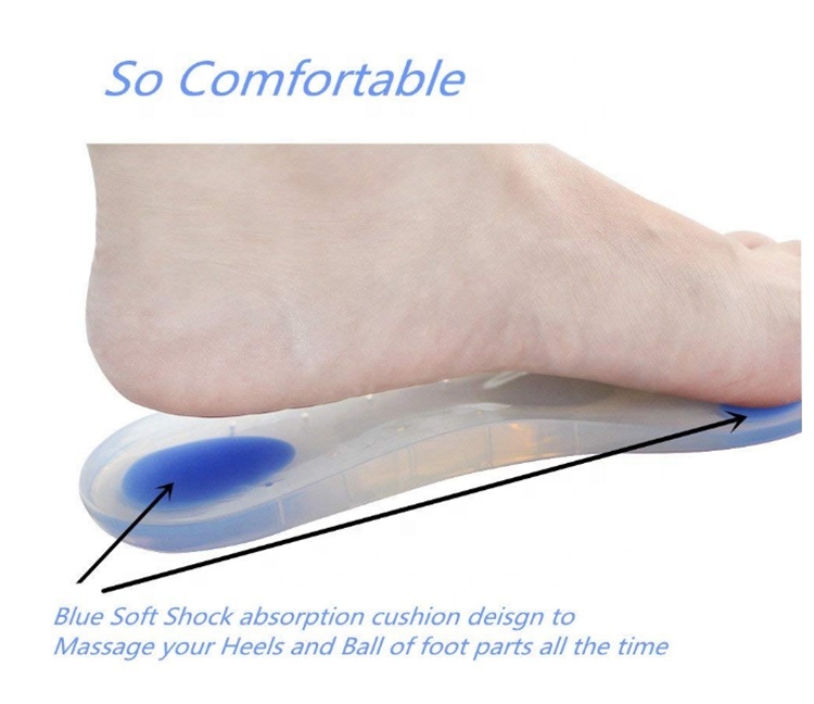 Customized Medical Grade Magnetic Silicone Insoles