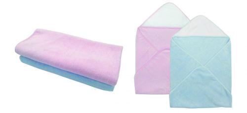Asciugamano con cappuccio per bambini morbido da 75 × 75 cm