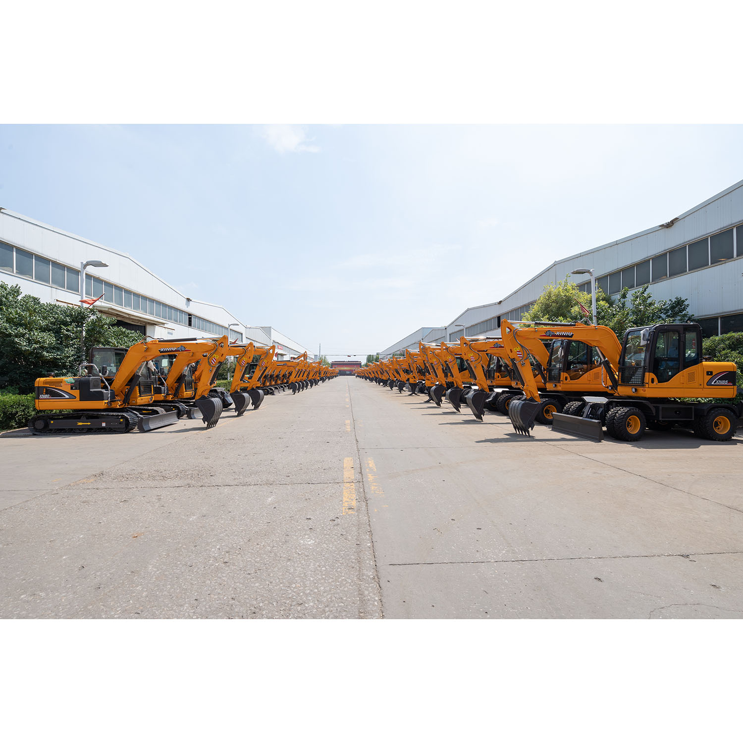 9 Ton Wheel crawler excavator