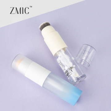 Custom Logo Double-Headed Foundation Stick with Brush: Blush and Highlighter Packaging