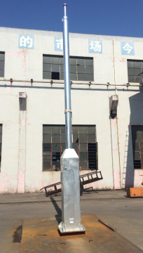 Hinged Camera Steel Mast