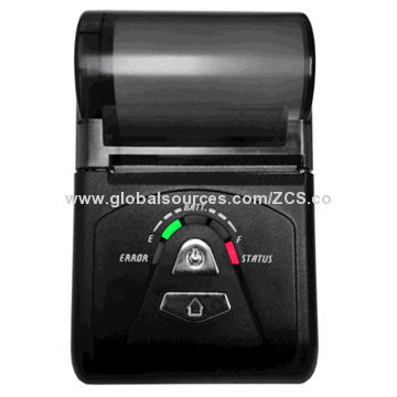 Mini Bluetooth Thermal Printer, Handheld Terminal w/ Bluetooth and USB Connection, One-year Warranty