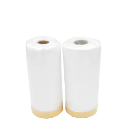Factory Supply 8 Microns Environmentally Friendly Automotive Economy Paint Masking Film