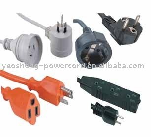 Power extension cords