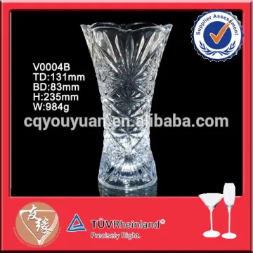 cheap price household flower glass vase with different type