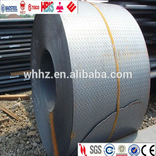 checkered steel coils