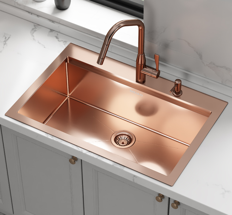 Above Counter Stainless Steel Topmount Kitchen Sink