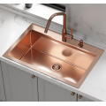 Above Counter Stainless Steel Topmount Kitchen Sink