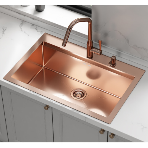 Above Counter Stainless Steel Topmount Kitchen Sink