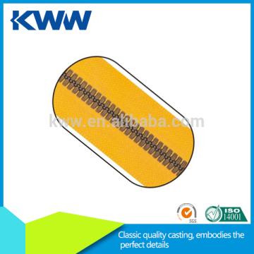 plastic zippers molded tooth zippers