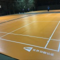 Campo da badminton Enlio Pavimento in rotoli in pvc Pavimento in plastica BWF Campo da badminton